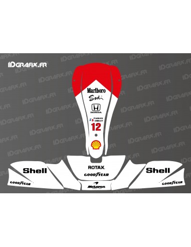 Kit gràfic edició Ferrari F1 per Karting KG CIK02 -idgrafix