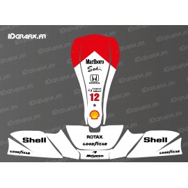 Graphic kit Ferrari F1 edition for Karting KG CIK02 - IDgrafix