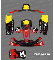 Kit deco Monster Edition (Red) for Karting KG CIK02