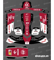 Kit gràfic Alfa Romeo F1 Edition per Karting KG STILO EVO -idgrafix