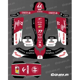 Graphic kit Alfa Romeo F1 Edition for Karting KG STILO EVO - IDgrafix