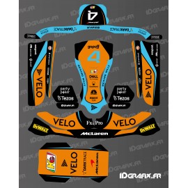Graphic kit MC Laren F1 Edition for Karting KG STILO EVO - IDgrafix