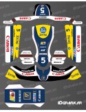 Kit deco Williams Vintage Edition per Karting KG STILO EVO