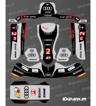 Kit gràfic Audi Le Mans Edition per Karting KG STILO EVO -idgrafix