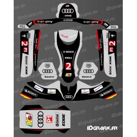 Kit gràfic Audi Le Mans Edition per Karting KG STILO EVO -idgrafix