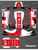 Toyota Le Mans Edition graphic kit for Karting KG STILO EVO