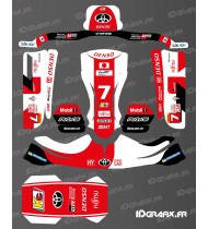 Toyota Le Mans Edition Grafikkit für Karting KG STILO EVO