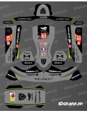 Kit deco Peugeot 9x8 Edition for Karting KG STILO EVO