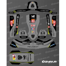 Kit deco Peugeot 9x8 Edition for Karting KG STILO EVO - IDgrafix
