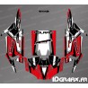 Kit decoración STRAIGHT Edition (Rojo) - IDgrafix - Polaris RZR 1000 S/XP