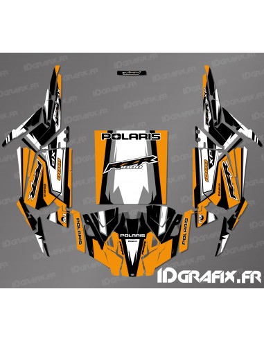 Kit decoration STRAIGHT Edition (Orange) - IDgrafix - Polaris RZR 1000 S/XP