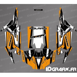 Kit de decoració STRAIGHT Edition (Taronja) - IDgrafix - Polaris RZR 1000 S/XP