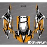 Kit dekor STRAIGHT Edition (Orange) - IDgrafix - Polaris RZR 1000 S/XP