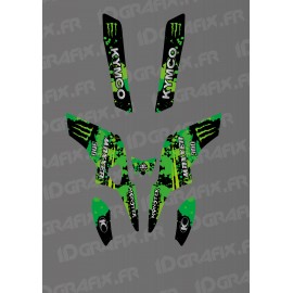 Kit De Decoració Personalitzada Monstre Verd - Kymco Maxxer 300