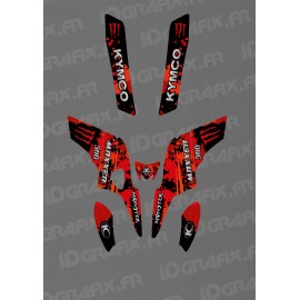 Kit Gràfic Monster Edition (vermell) - Kymco 300 Maxxer