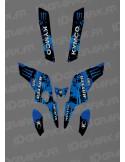 Monster Edition Grafikkit (Blau) - Kymco 300 Maxxer