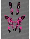 Monster Edition Graphic Kit (Pink) - Kymco 300 Maxxer