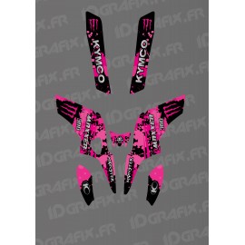 Kit Gràfic Monster Edition (rosa) - Kymco 300 Maxxer