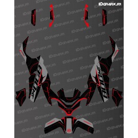 Kit deco Topo Edition (Red) - CF MOTO MT 800-idgrafix