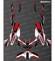 Kit déco Sharp Edition (Rouge) - CF MOTO MT 800