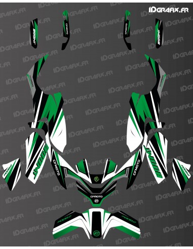 Kit deco Edición Sharp (Verde) - CF MOTO MT 800