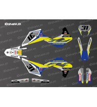 Factory Race 23 Edition decoration kit (Blue) - Sherco 125-250-300-450