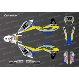 Factory Race 23 Edition decoration kit (Blue) - Sherco 125-250-300-450 - IDgrafix