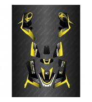 Kit Déco Slant edition Full (Jaune) - Kymco 700 MXU (après 2019)