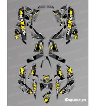 Kit gràfic Star Edition (groc) - Kymco 300 Maxxer (després del 2020) -idgrafix