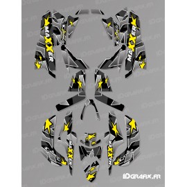Kit gràfic Star Edition (groc) - Kymco 300 Maxxer (després del 2020) -idgrafix