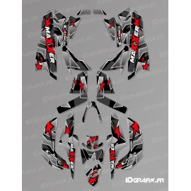 Star Edition Graphic Kit (Red) - Kymco 300 Maxxer (after 2020)-idgrafix