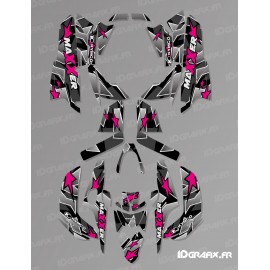 Star Edition Graphic Kit (Pink) - Kymco 300 Maxxer (after 2020)-idgrafix