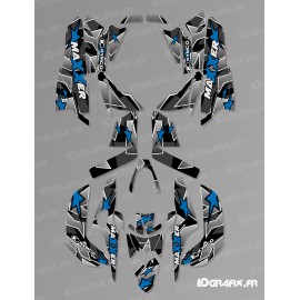 Star Edition Graphic Kit (Blue) - Kymco 300 Maxxer (after 2020)-idgrafix