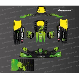 Kit deco Factory Edition Sodi Racing (Blanco/Rojo) para el Karting KG BURU EVO -idgrafix