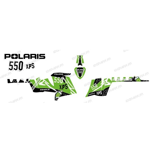 Kit décoration Street (Vert) - IDgrafix - Polaris 550 XPS