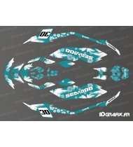 Kit décoration Full COCONUTS Edition (Turquoise) - SEADOO SPARK