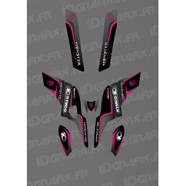 Monster Race Edition Graphic Kit (Pink) - Kymco 300 Maxxer - IDgrafix