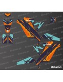 Kit dekor Arrow Edition (Orange/Lila) - Surron Light Bee
