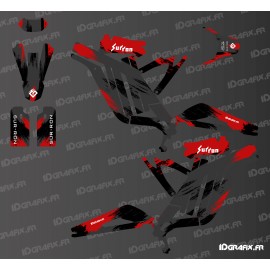 Brush Edition-Dekorationsset (Rot) – Surron Light Bee