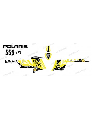 Kit de decoración de la Calle (Amarillo) - IDgrafix - Polaris 550 XPS