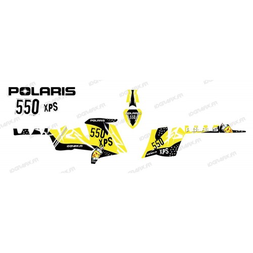 Kit décoration Street (Jaune) - IDgrafix - Polaris 550 XPS