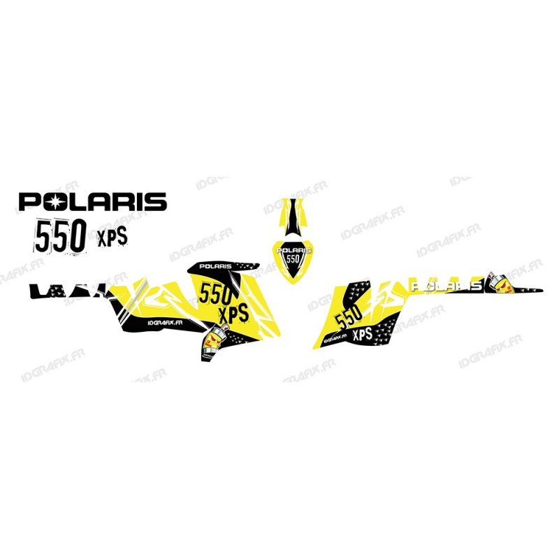 Kit dekor Street (Gelb) - IDgrafix - Polaris 550 XPS -idgrafix
