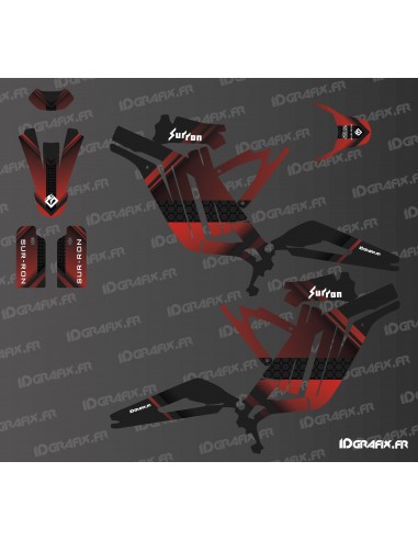 Carbon Edition decoration kit (Red) - Surron Light Bee