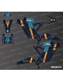 Kit décoration Geometric Edition (Bleu/Orange) - Surron Light Bee