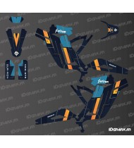 Kit de decoració Geometric Edition (Blau/Taronja) - Surron Light Bee -idgrafix