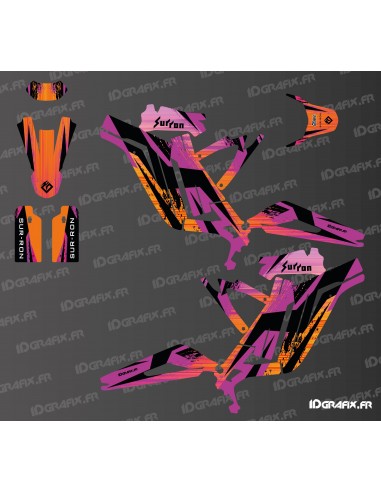 Kit décoration Sharp Edition (Orange/Violet) - Surron Light Bee