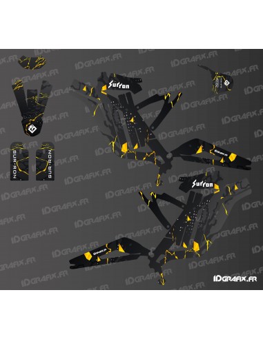 Kit de decoració Storm Edition (groc) - Surron Light Bee -idgrafix