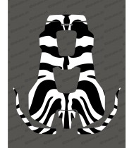 Sticker zebre edition - Robot de tonte Husqvarna AUTOMOWER PRO 520/550
