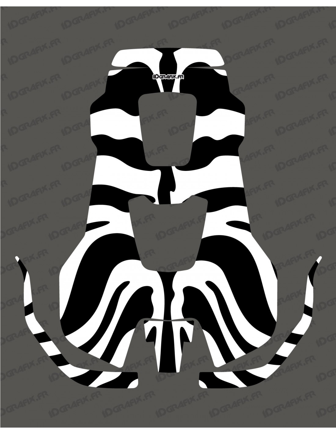 Sticker zebra edition Robot mower Husqvarna AUTOMOWER PRO 520/550