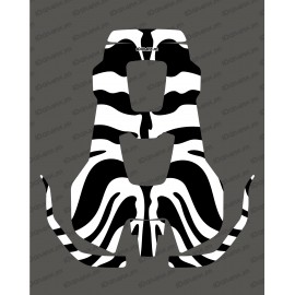 Pegatina zebra edition - Robot cortacésped Husqvarna AUTOMOWER PRO 520/550 -idgrafix